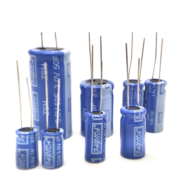 超级电容器2.7V/ 5F 10MM*20MM
